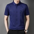 thumbnail image 2 of MDUKONU Chemise Douce pour Homme Coupe Régulière Ne Rétrécit Pas Tenue de Bureau Violet TG, 2 of 6