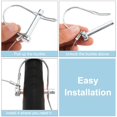 thumbnail image 4 of LAICAIW Trailer Coupler Pin, Wire Lock Pin, Shaft Locking Pin, Safety Coupler Pin, with Stainless Steel Extended Wire and Quick Release Ring (20 PCS 8mm x 44.5mm), 4 of 7