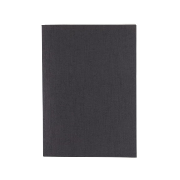 Fabriano Ecoqua Plus Glue-Bound Notebook, 5.8 in x 8.3 in, A5, Dotted, Gray