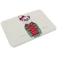 thumbnail image 1 of Christmas Bathroom Mat Non-slip Lovely Entry Door Mat Bath Mat for Home, 1 of 9