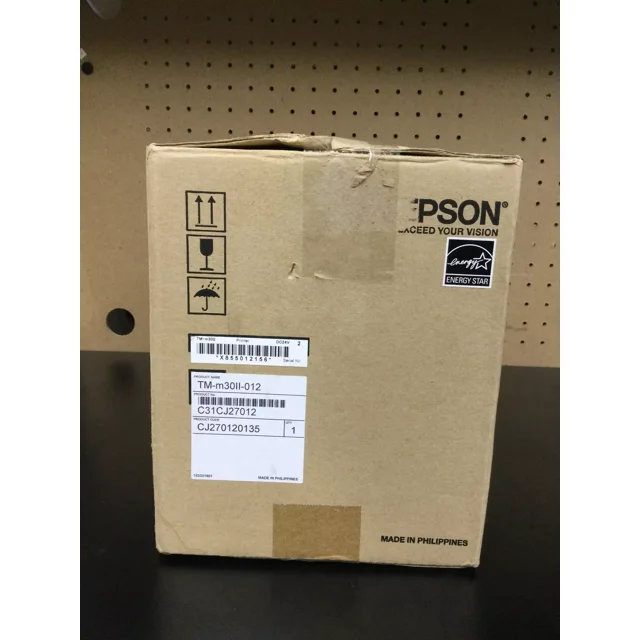 NEW Epson TM-M30II Thermal Receipt Printer W/ USB,Lan ,Bluetooth and Wi-Fi Dongl