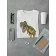 thumbnail image 3 of Sketch Of Menacing Green Dino T-Shirt Men -Image by Shutterstock, Male 3X-Large, 3 of 4
