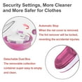 thumbnail image 5 of GLUAAE Fabric Shaver, Electric Lint Remover with 3 Replaceable Blades, USB Rechargeable Pill Bobble Sweater Defuzzer for Clothes and Furniture to Remove Fuzz, Pills, Bobbles, Red, 5 of 8