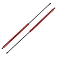 thumbnail image 1 of Unique Bargains 2 Pcs Supports de Levage 150Ib/668N/67.5kg 32 Pouces/810mm Rouges pour Voiture Camion, 1 of 7