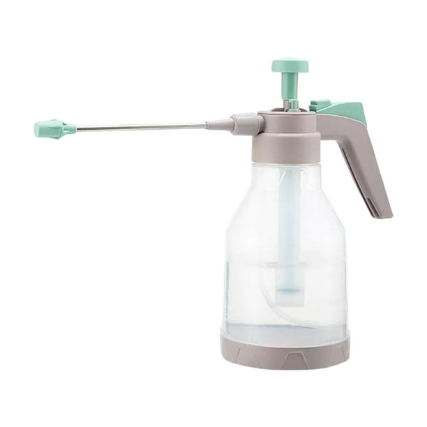 Pulverizador de bomba de mano, pulverizador de agua nebulizador portátil recargable de niebla fina poste de extensión verde