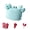 Blue*1pcs, variant on Crab-Shaped 4-in-1 Multi Tool, Magnetic Fridge Magnet with Bottle Opener, Mini Scissors and Box Cutter for Kitchen and Home Use