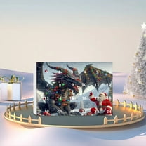 Countdown Sets Christmas Home Decorations Advent Calendar 2024 Holiday Commemorative Festive Accessories for Seasonal Celebrations