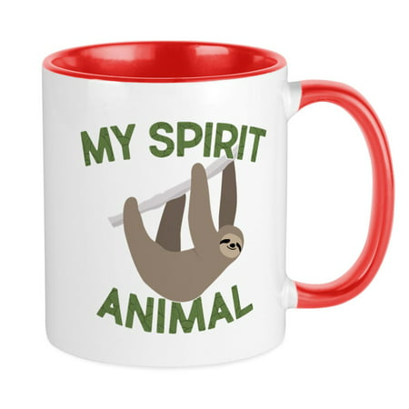 

CafePress - My Spirit Animal - Ceramic Coffee Tea Novelty Mug Cup 11 oz