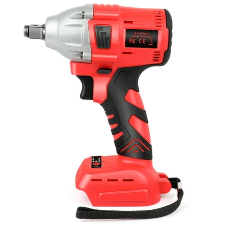 

650NM Brushless Cordless Impact Wrench with LED Work Light For Makita 18V 1/2 Tool Only