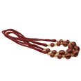 thumbnail image 4 of Cortina Abrazaderas Sunnimix 2pcs de color Rojo violáceo Tiebacks, 4 of 8