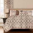 thumbnail image 3 of SIScovers  Reflection Tan and Brown Polyester Accent Pillow 26" x 26" Oversized, 3 of 3