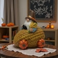 thumbnail image 6 of OTDECOR - 1-Piece Autumn Goblin Statue Corn Cart with Pumpkin Wheels Charming Fall Resin Decor Thanksgiving Party Home & Outdoor Decor, 6 of 6