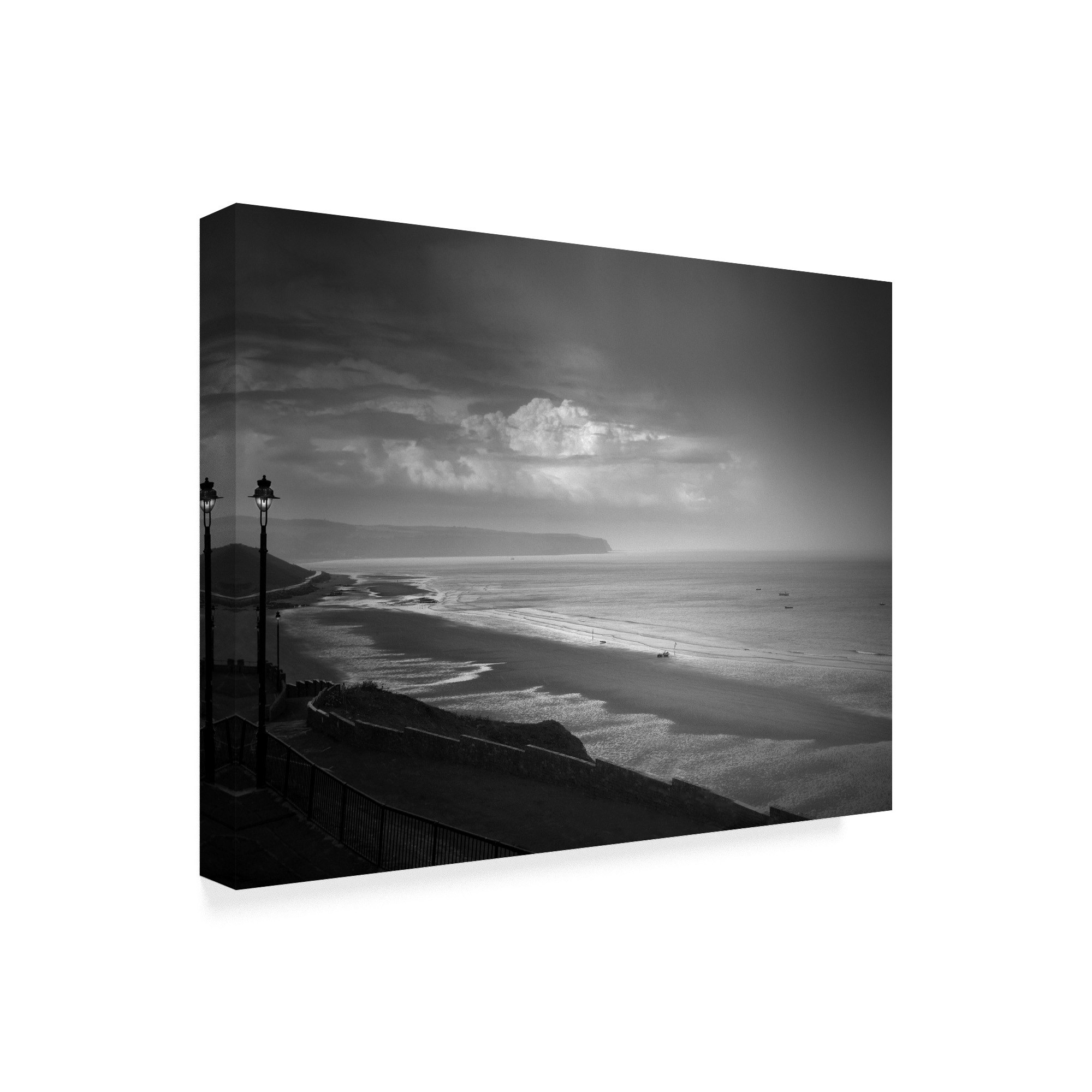 Trademark Fine Art 'Sea Storm I' Canvas Art by Martin Henson