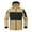 Khaki, variant on Zpanxa Men's Tactical Stormtrooper Jacket Stand Collar Multi Compartment Pockets MOLLE Webbing Solid Color Windproof Military Training Outerwear