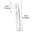 thumbnail image 3 of 100pcs PlasticCurtain Hooks, Adjustable Pinch Pleat Hooks for Drapes Depth Pinch, 3 of 4