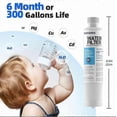 thumbnail image 2 of DA29-00020B Samsung Refrigerator Water Filter Replacement for Samsung DA29-00020A/B, HAF-CIN/EXP, RF28HFEDBSR, DA97-08006A, 2 of 5
