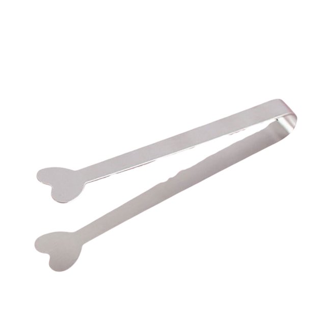 Kearding Pinzas para cocinar azúcar, muffins caseros, pinzas de acero inoxidable para servir hielo, estilos de bistec, abrazaderas, utensilios Type4 NO4