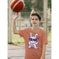 thumbnail image 2 of Cool Sunglasses Bunny T-Shirt Juniors -Image by Shutterstock,  Large, 2 of 4