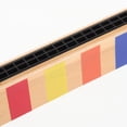 thumbnail image 3 of HEANUJJ Harmonica For Beginners Wood Multi Color Early Music Education 1Pack, 3 of 7