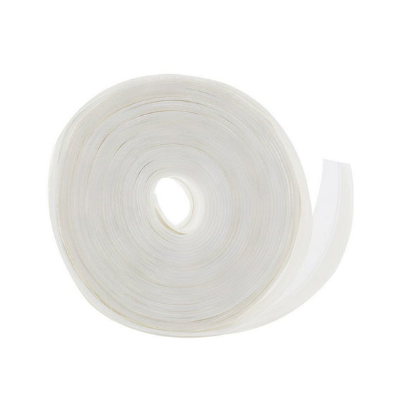 Raindrops White Silicone Seal Strip for Home Use Custom Length Door and Window Seal