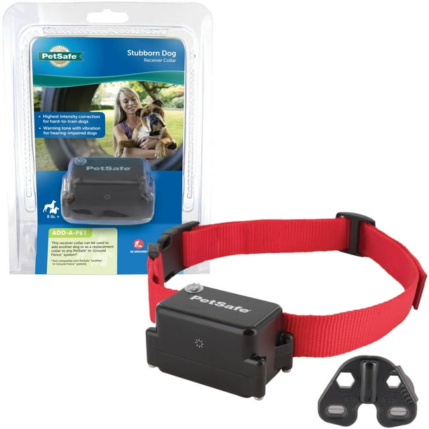 PetSafe Stubborn Dog Receiver Collar Only for Dogs +8 lb., Waterproof