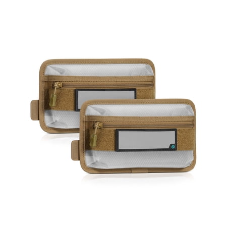 Savior Equipment Core Lite Pouch w/ Hook Backing 2 Pack Dark FDE SP-LCORE9X5-