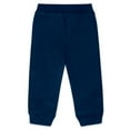 thumbnail image 5 of Newborn WEAR by Erin Andrews  Navy New York Yankees Fleece Crewneck and Pants Set, 5 of 5