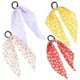 thumbnail image 2 of 4pcs Hair Ring Ties Styling Scrunchies Band Elastic Accessories for Women Fabric Hair Rope Scrunchy Tie, 2 of 3
