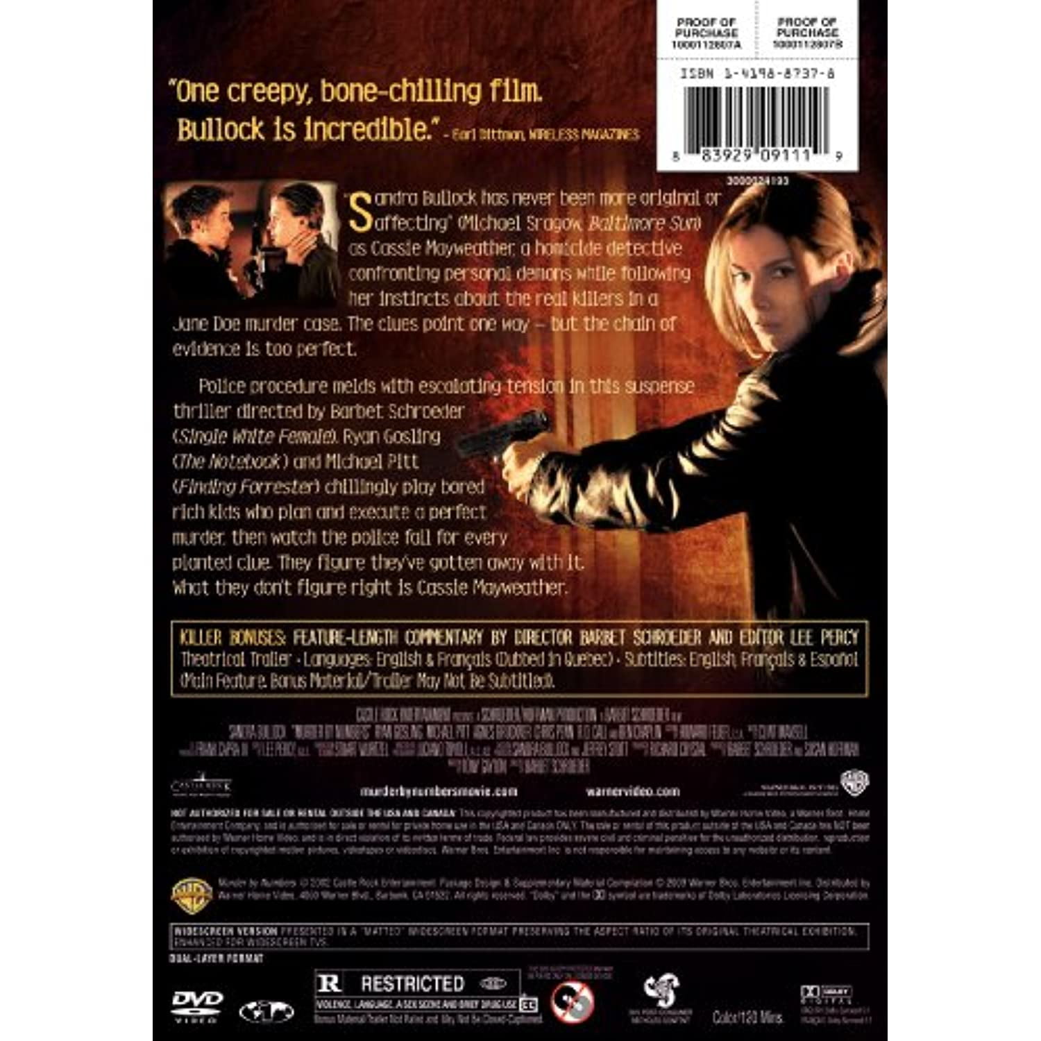 (未使用･未開封品)Drew's Famous Murder Mystery [DVD] Repackaged Murder by Numbers (DVD) - Walmart.com