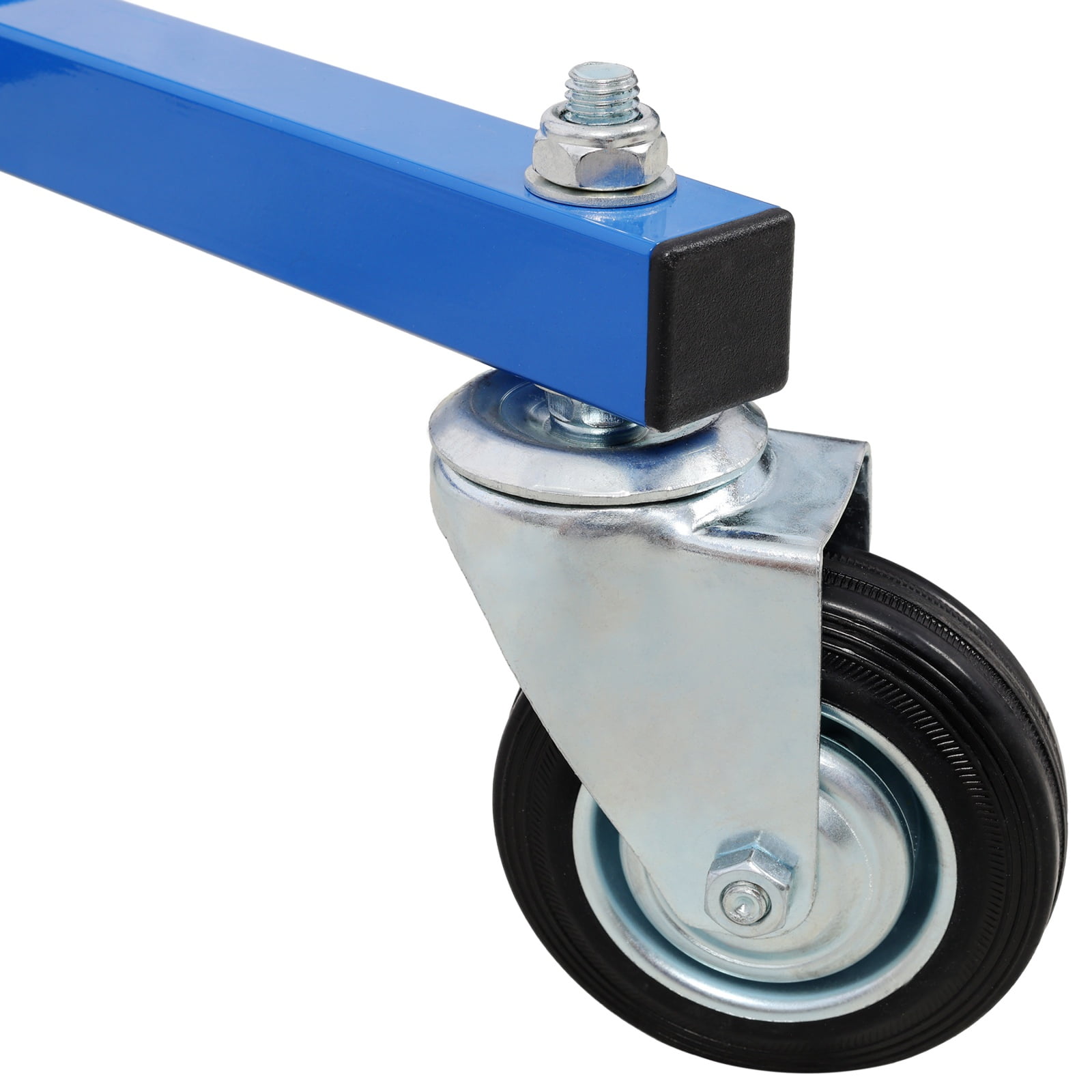 Deiokin Adjustable Paint Drying Rack, 3000 LBS Capacity Auto Body Stand with 6 Hooks & Mobile Base