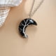 thumbnail image 3 of Collar de cristal jinwen con colgante de Árbol Piedra Luna, 3 of 5