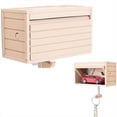 thumbnail image 1 of Portallaves de Pared, 3D, Organizador de Llaves, Garaje para Coche Hotwheel con Puerta Abatible, 1 of 5