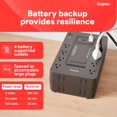 thumbnail image 4 of UPS Staples TECH 650VA con 8 Tomas y Protección contra Sobretensiones, 4 of 7