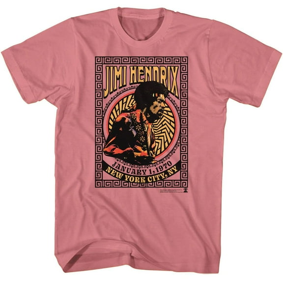 Jimi Hendrix New Years Day NYC Men's T Shirt