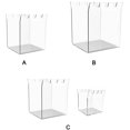 thumbnail image 3 of HUGFEGWE Ziplock Bag Holder,Baggy Rack Holder for Food Prep Bag,Food Storage Bag Stand,Hands-Free to Pour Leftovers,Filling Zip Lock Freezer Bag Stand,Comes with both Quart Gallon Sizes CJB91-22065, 3 of 9