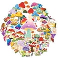thumbnail image 2 of 35pcs-50pcs Cute Stickers Mushroom Stickers Fantasy Stationery Stickers for Laptops Phone, 2 of 9
