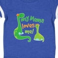 thumbnail image 4 of Inktastic My Mema Loves Me Grandson Dinosaur Boys Baby Bodysuit, 4 of 5