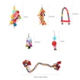 thumbnail image 2 of Bird Swing Toys 6pcs Swing masticar juguetes colgantes para loros, 2 of 8