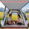 thumbnail image 3 of cisilov Tents for Camping, 2-6 Person Pop Up Camping Tent, Weatherproof Family Tent Outdoor Camping Hiking Backpacking, White, 3 of 8