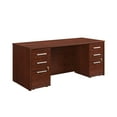 thumbnail image 2 of Sauder Affirm 72" x 30" Shell and Two 3-Drawer Mobile File Cabinets in Cherry, 2 of 11