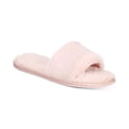 thumbnail image 1 of INC International Concepts Women’s Faux-Fur Slide Slippers, Pastel Pink, Small, 1 of 3