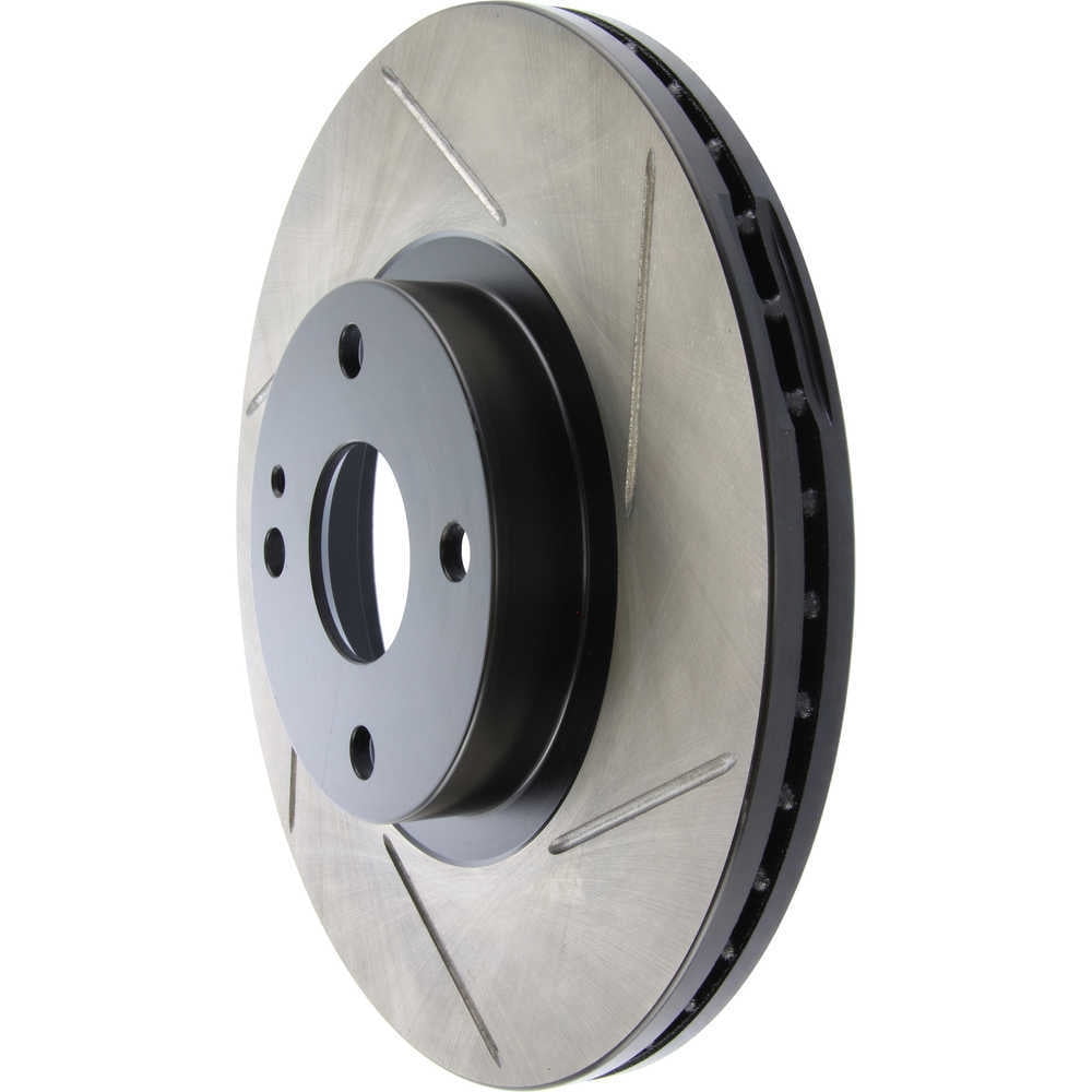 StopTech Power Slot 01-05 Mazda Miata Sport Suspension/Turbo SportStop Slotted Front Left Rotor Fits select: 2001-2005 MAZDA MX-5 MIATA