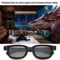thumbnail image 3 of 4Pcs Polarized Passive 3D Glasses for 3D TV Real 3D Cinemas for 3D Gaming and TV, 3 of 5