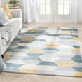 thumbnail image 2 of Well Woven Mystic Maddox Contemporary Geometric Blue 5'3" x 7'3" Area Rug, 2 of 6