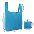 thumbnail image 4 of Sacs Fourre-Tout Réutilisables Sacs d'Épicerie avec Pochette 6 Sacs d'Épicerie Ripstop Lavables en Machine Imperméables Écologiques Robustes Légers, 4 of 4