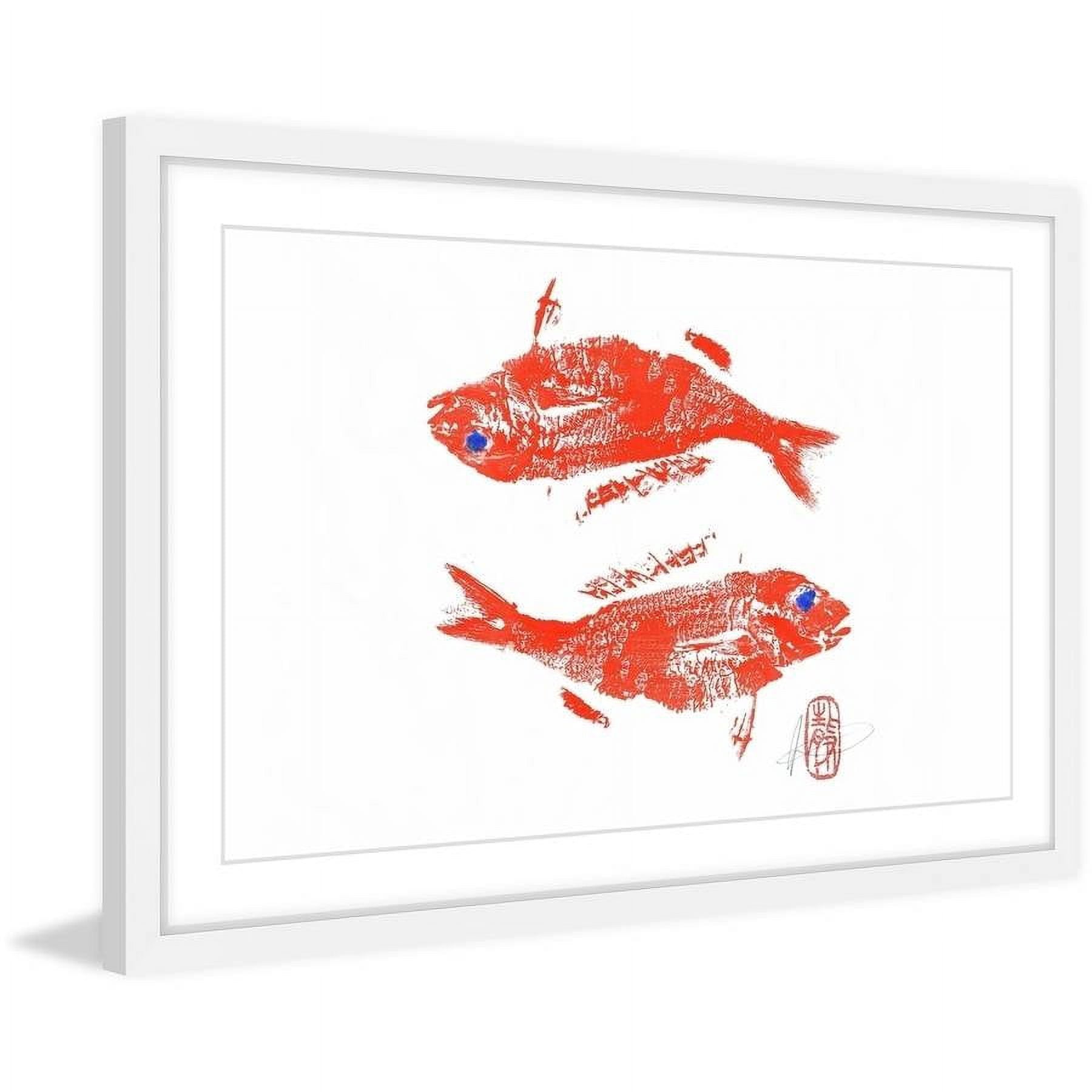 "Wrasse" Framed Painting Print
