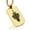 Gold, variant on Stainless Steel Warrior Fantasy Class Dog Tag Pendant Necklace