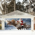 thumbnail image 1 of Riforla Holiday Cheer Garage Festive Christmas Banner with Bright Colors Festive Design Perfect for Auto Enthusiasts Home Garages Easy Hanging Durable Material Flags Banners Accessories G, 1 of 5