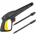 thumbnail image 1 of Lightweight Durable Washer Gun Replacement, High-Quality Abs Pressure Washer Gun, Adjustable Jet Spray Wand Nozzle For Multi-Surface Cleaning, Quick-Connect Release System For, 1 of 5