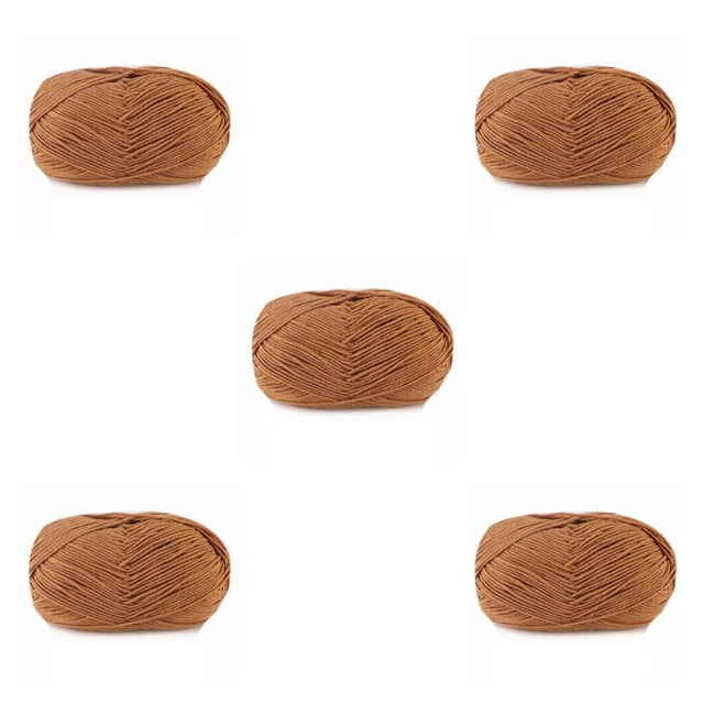 Naiovety Suéter de hilo de ganchillo, bufanda, guantes, paquete de juguetes, manualidades, regalos, hilos, juego de ovillos duraderos, artes de Type2 NO2